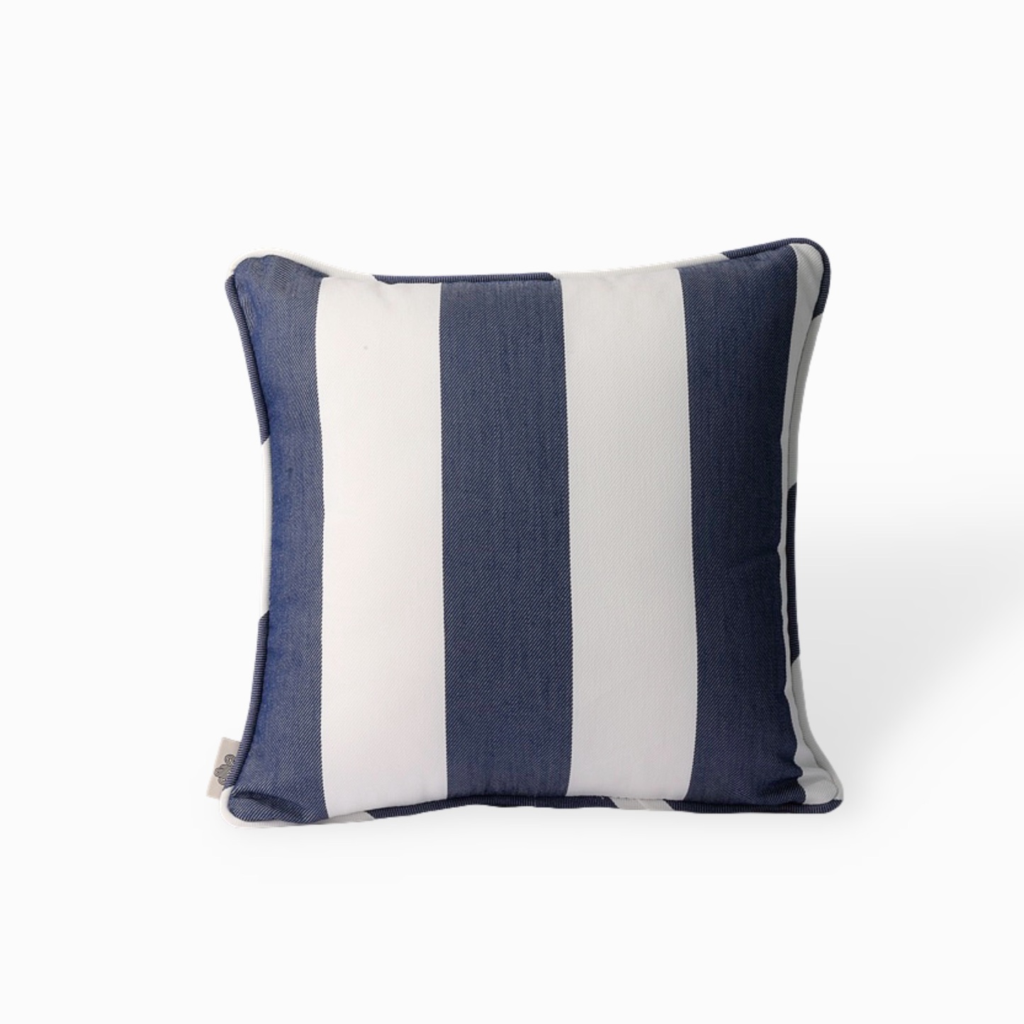 Hisa Olifen Fabric Cushion Cover, Navy