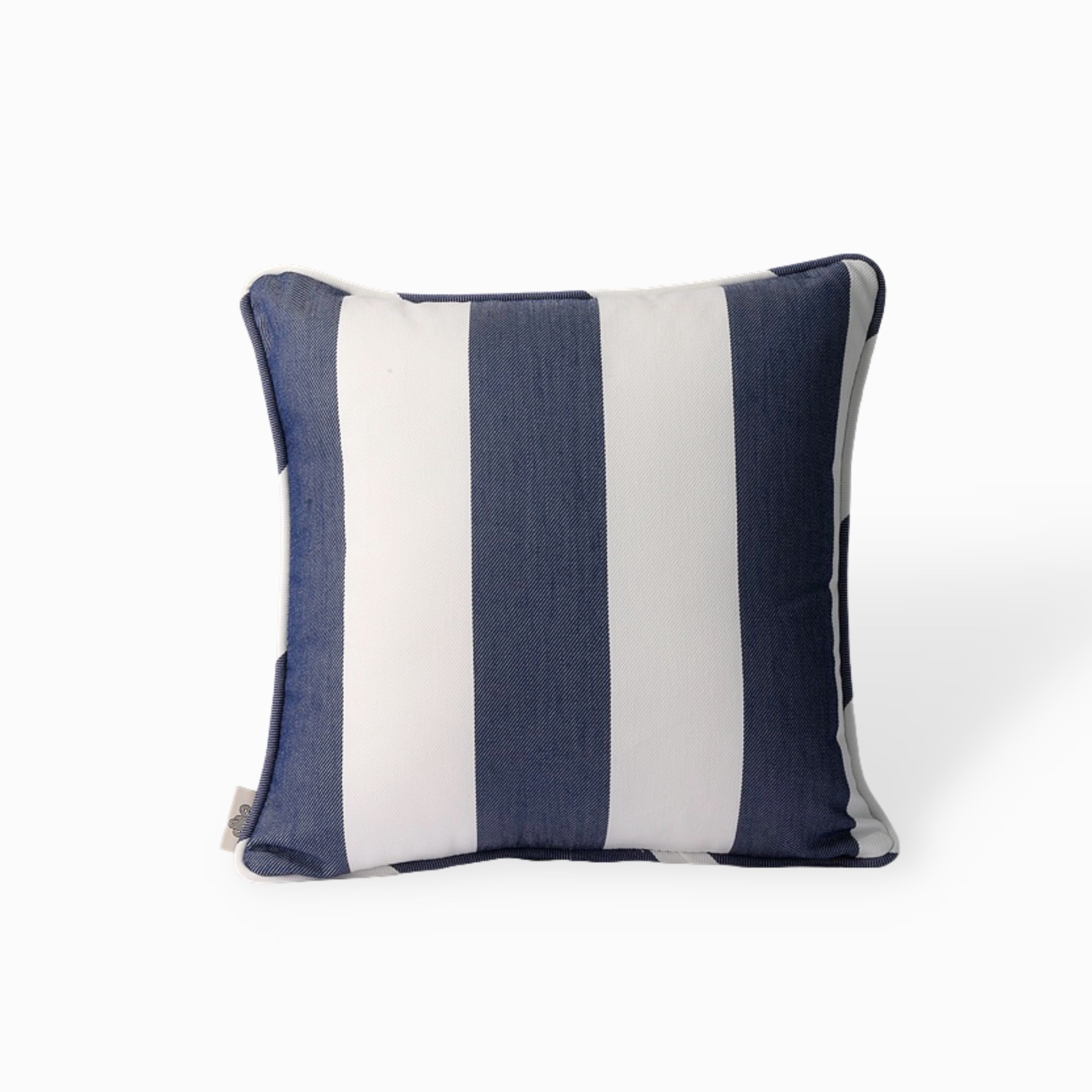 Hisa Olifen Fabric Cushion Cover, Navy