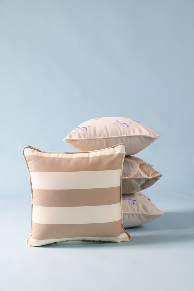 Hisa Olifen Fabric Cushion Cover, Beige
