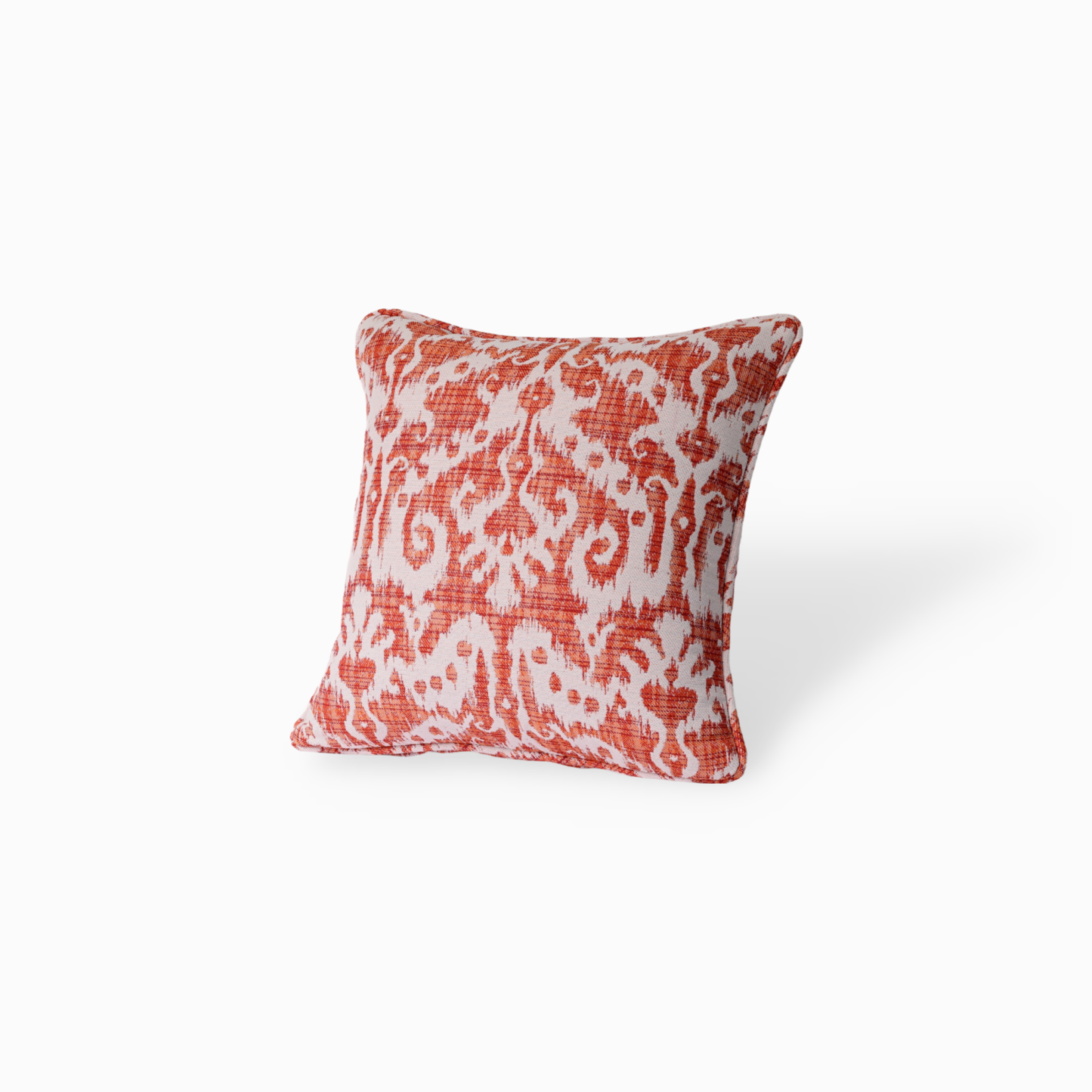 Hinata  Olifen Fabric Cushion Cover, Sunset Orange
