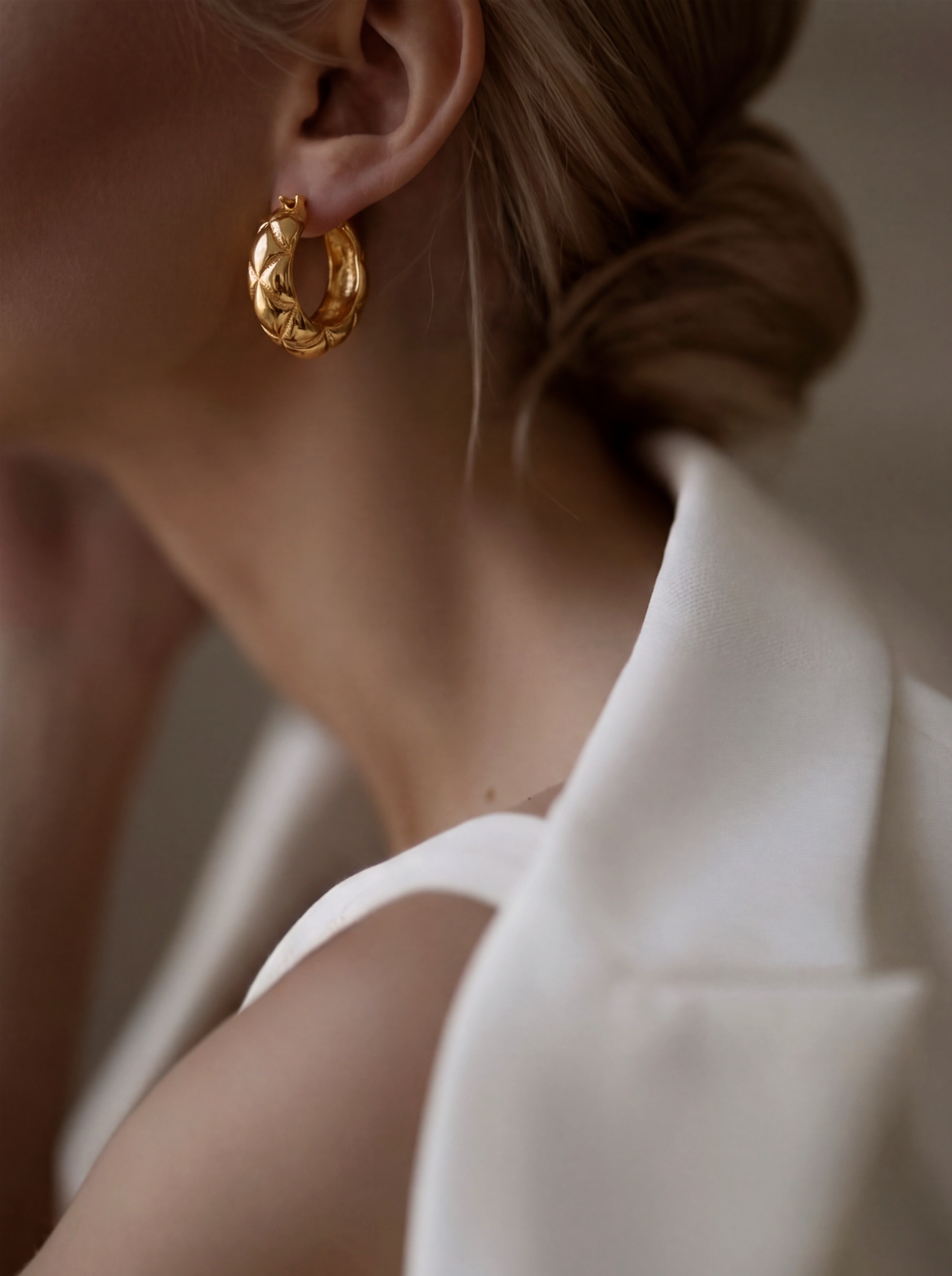 Diamond Pattern Earrings