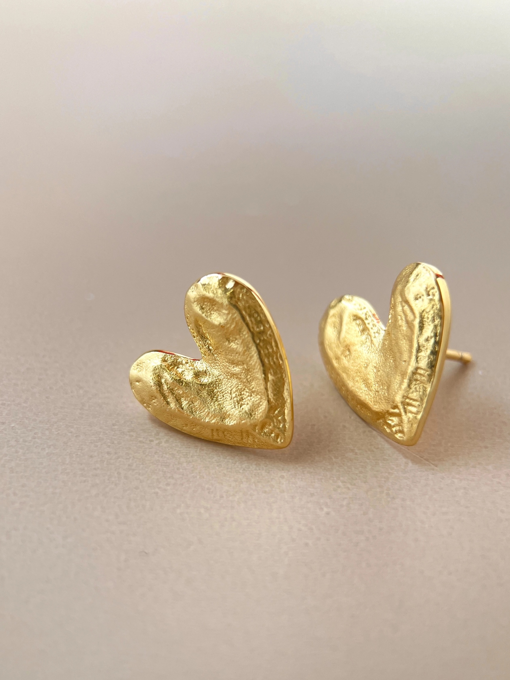 Heart Stud Earrings