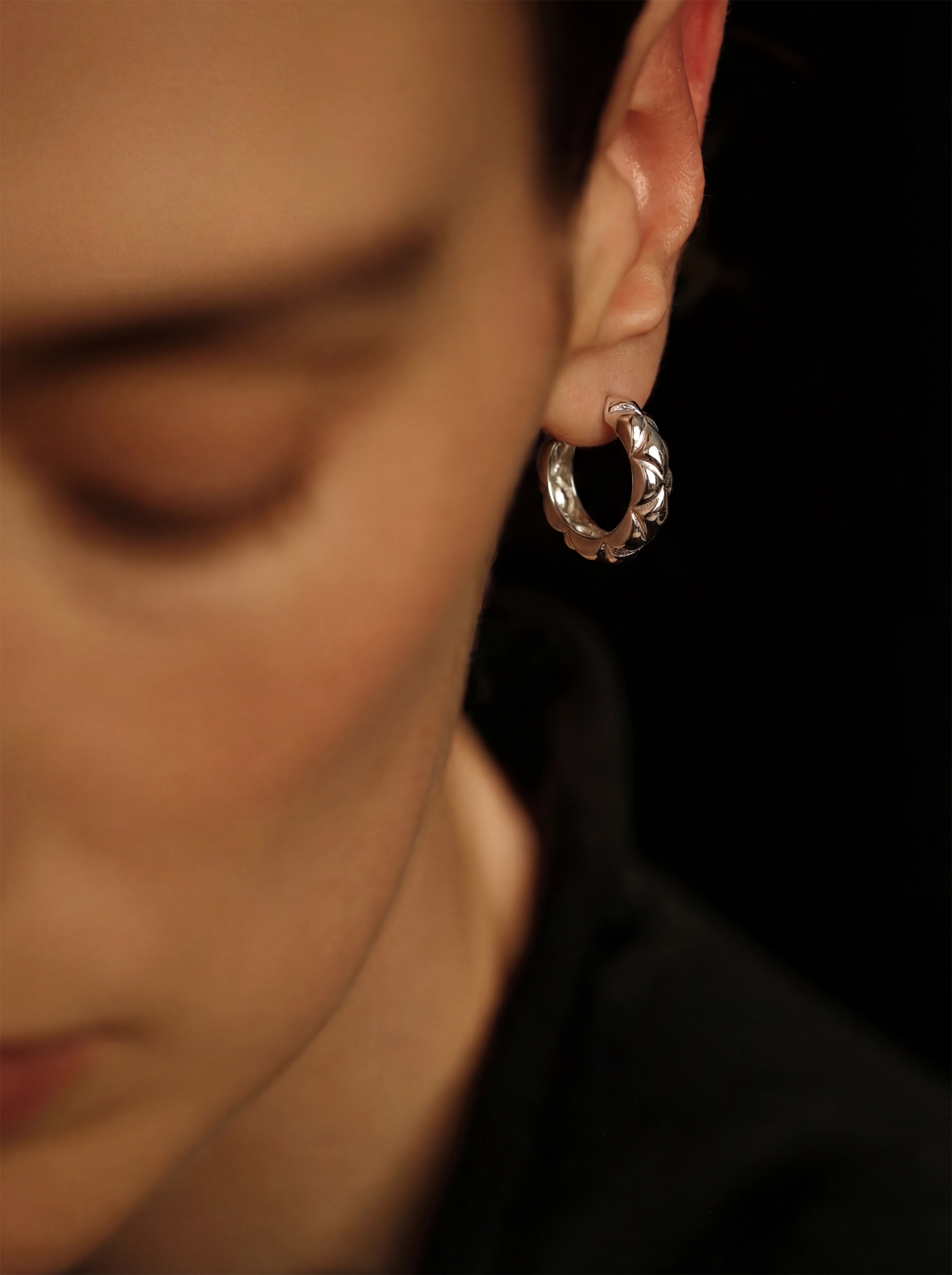 Diamond Pattern Earrings