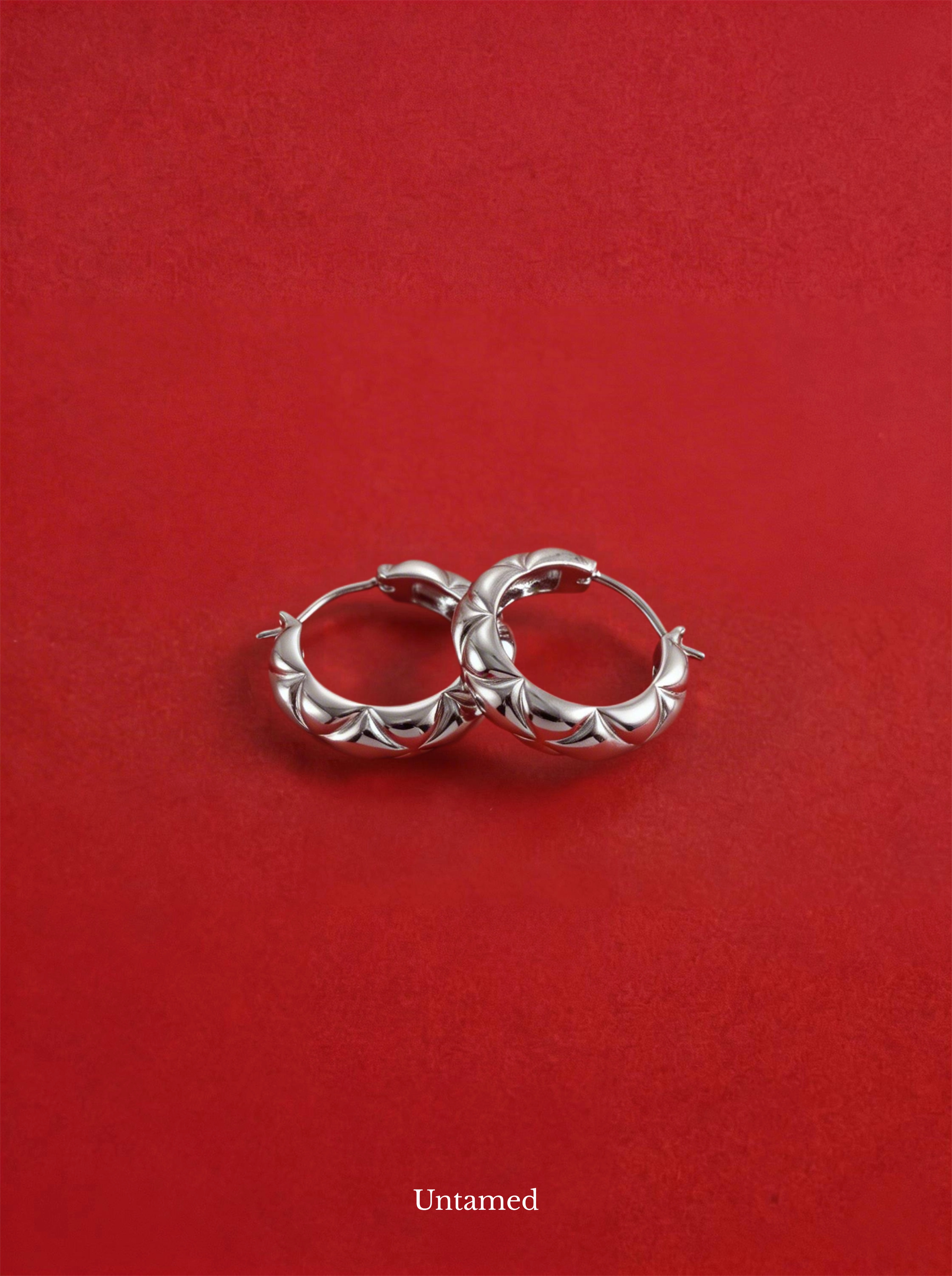 Diamond Pattern Earrings