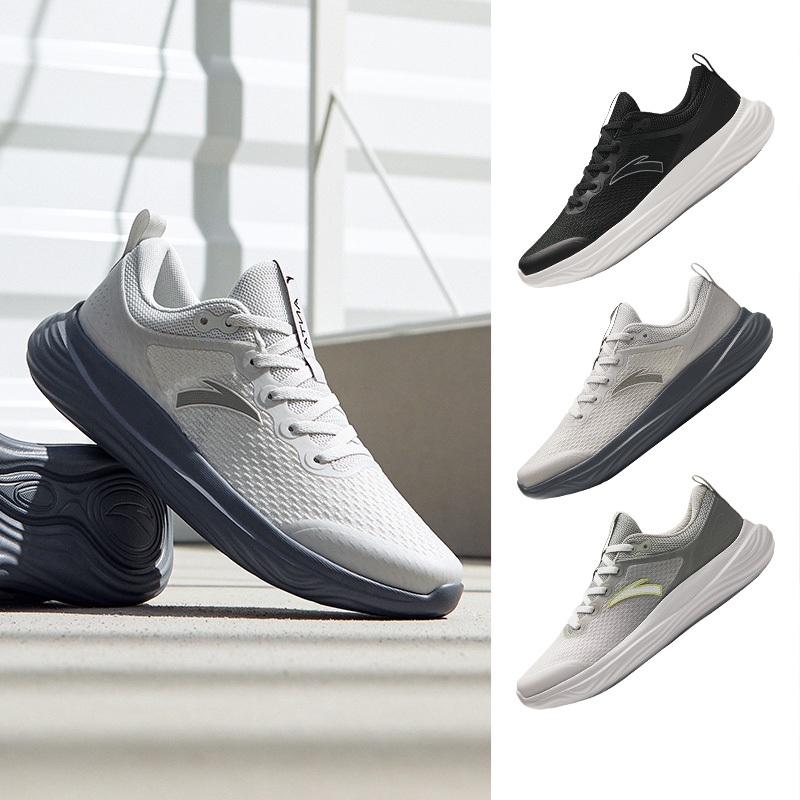 ANTA Sepatu Sneakers Pria Sepatu Lari Pria Sepatu Olahraga Pria Sepatu Outdoor 1124B7792