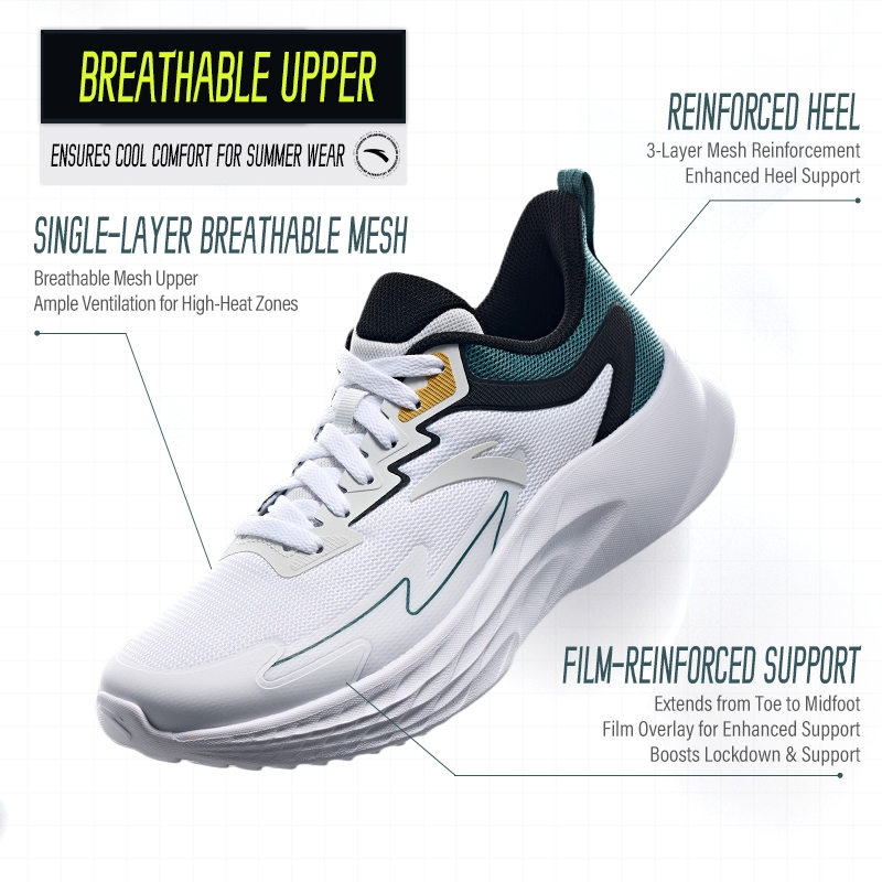 ANTA Sepatu Lari Pria Sports Sneakers Men Running Shoes 912525571