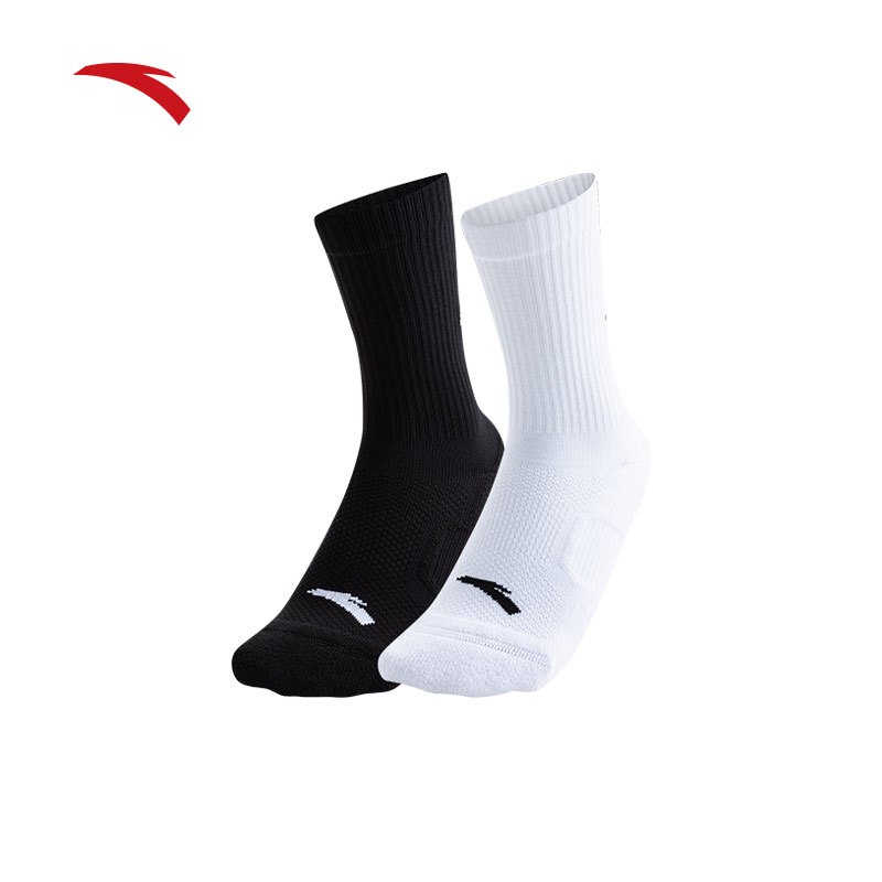 ANTA Men Basketball Socks Sports Terry Stockings 1924D1337R