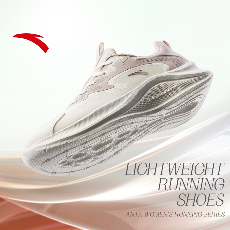 ANTA Sepatu Lari Wanita Path of Clouds Ringan Women Running Shoes 922525558F