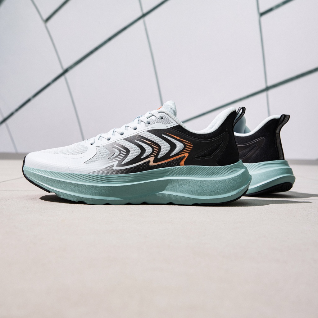 ANTA Sepatu Lari Pria Sepatu Sneakers Pria Anti-Slip Sepatu Olahraga