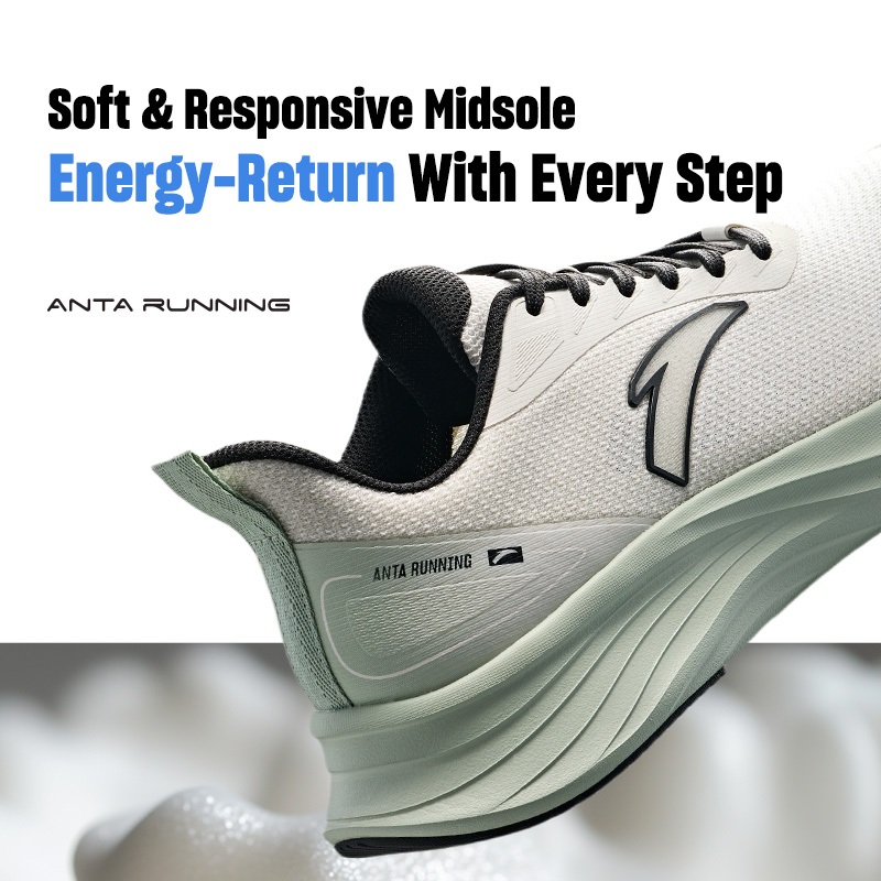 ANTA Sepatu Lari Pria Sports Sneakers Men Running Shoes 1125B5523