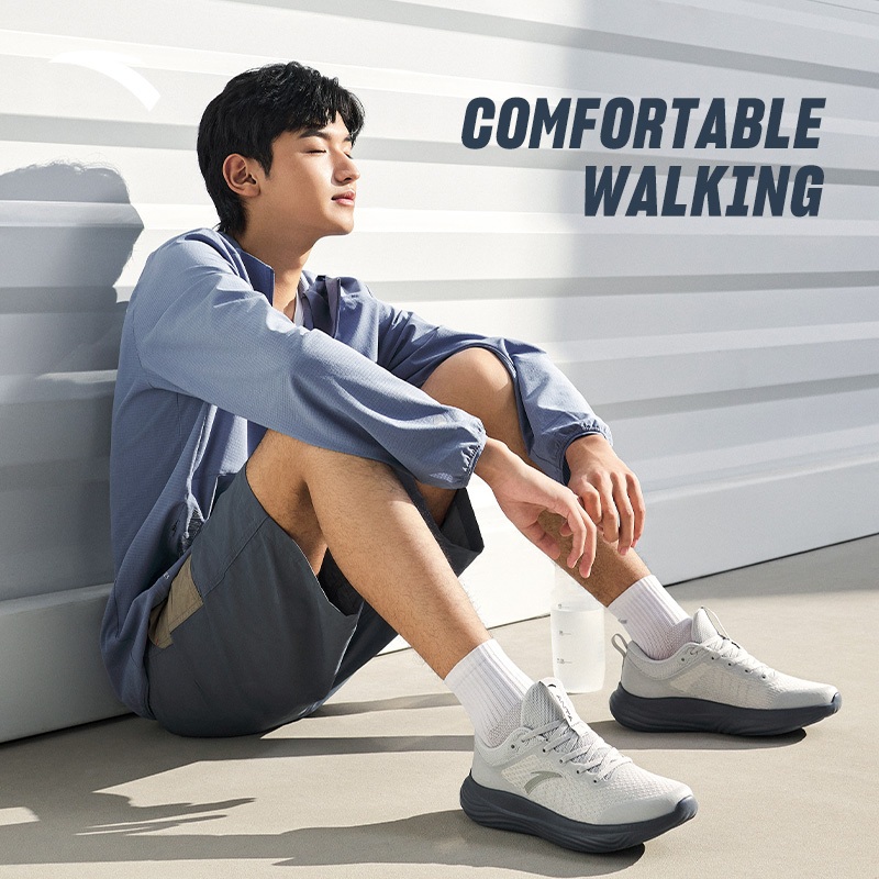 ANTA Sepatu Sneakers Pria Sepatu Lari Pria Sepatu Olahraga Pria Sepatu Outdoor 1124B7792