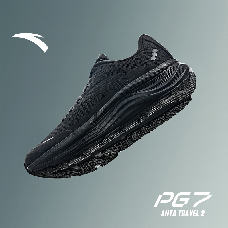 ANTA PG 7 Travel 2 Sepatu Lari Pria Sports Sneakers Men Running Shoes 2E Widefoot 1125B5546