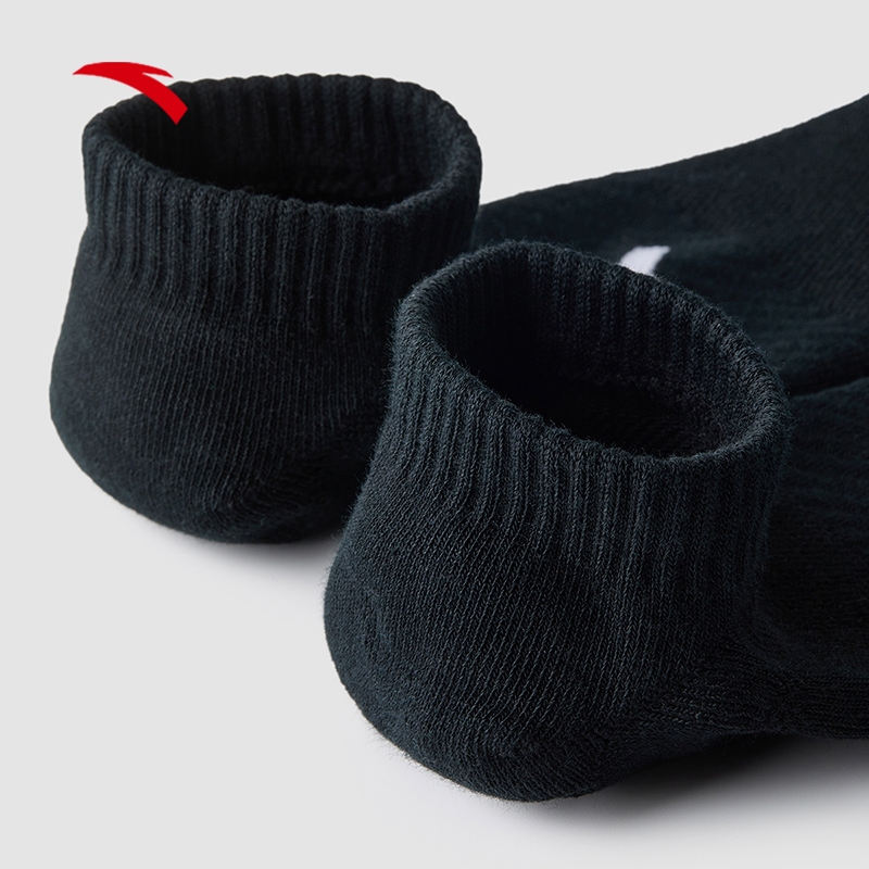 ANTA Unisex Sports Flat Crew Socks Running Socks 1925B7302