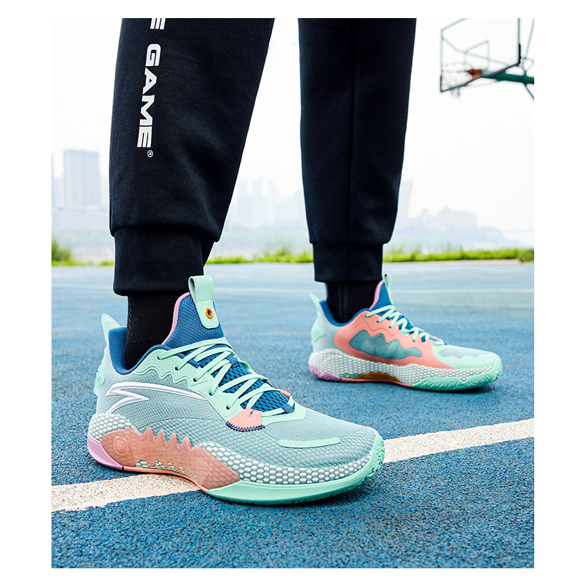 ANTA x Kyrie Irving Shock Wave Team Sepatu Basket Pria Sepatu Olahraga Basketball Shoes 1124B1611