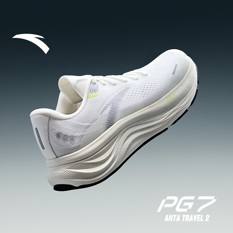 ANTA PG 7 Travel 2 Sepatu Lari Pria Sports Sneakers Men Running Shoes 2E Widefoot 1125B5546