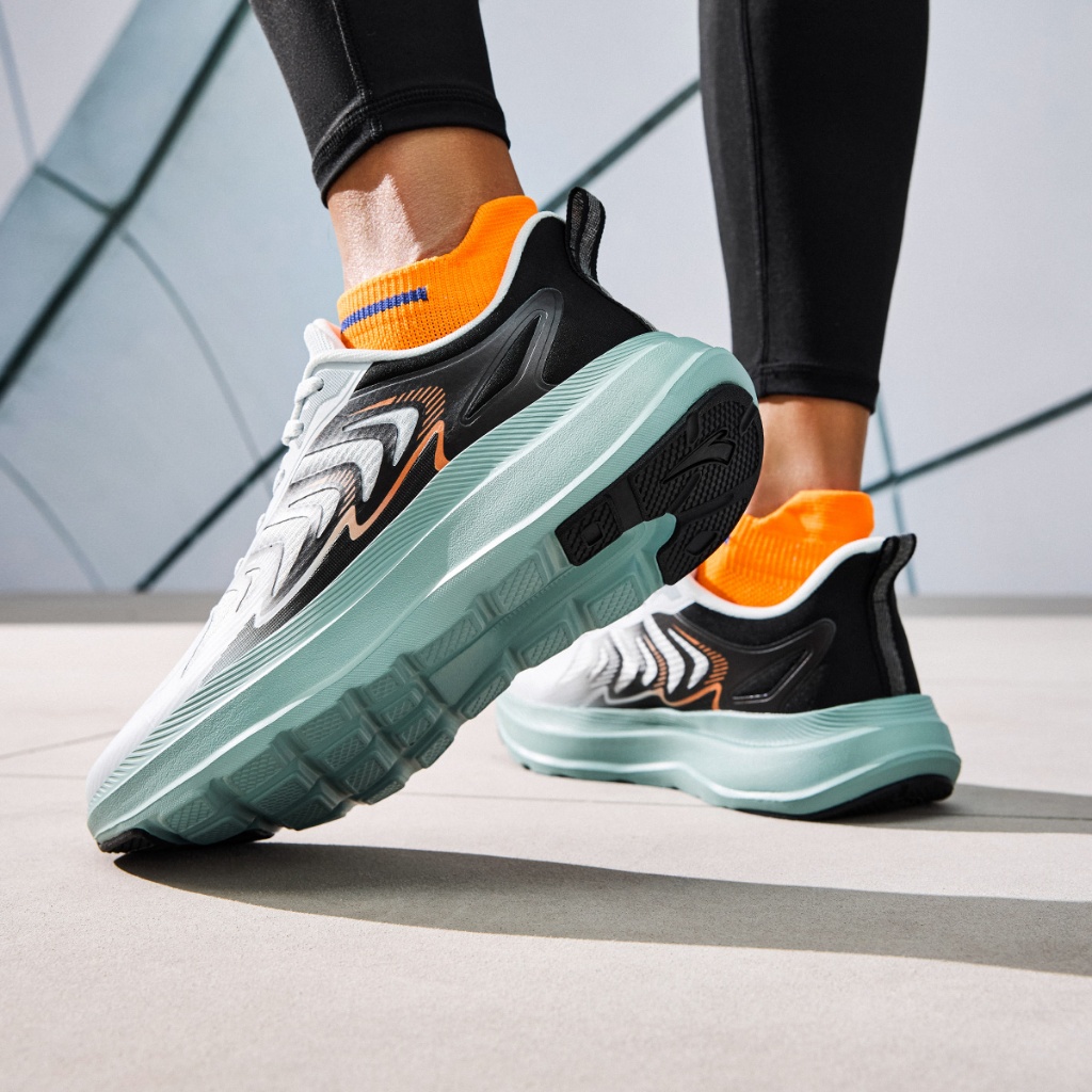 ANTA Sepatu Lari Pria Sepatu Sneakers Pria Anti-Slip Sepatu Olahraga