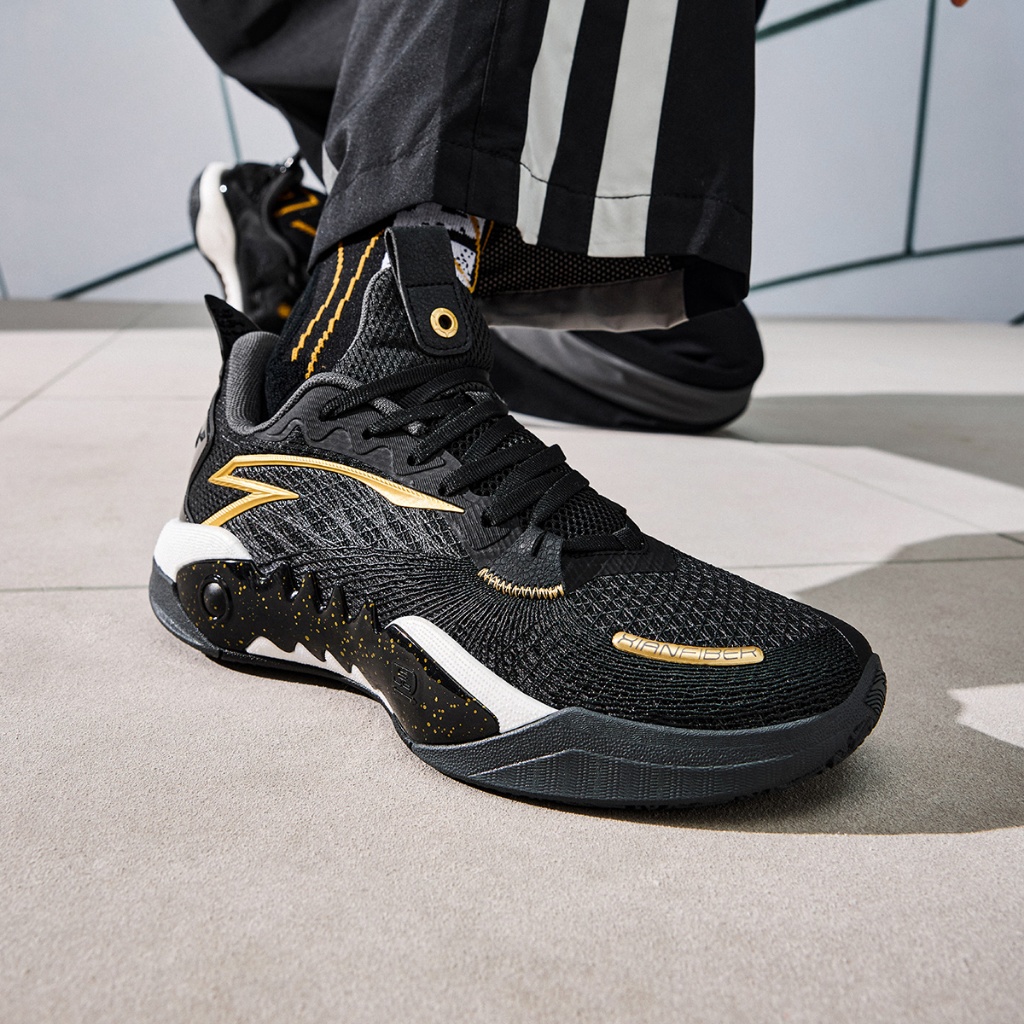 ANTA x Kyrie Irving KAI Shock Wave Team V2 Sepatu Basket Pria Sepatu Sneakers 112431106S