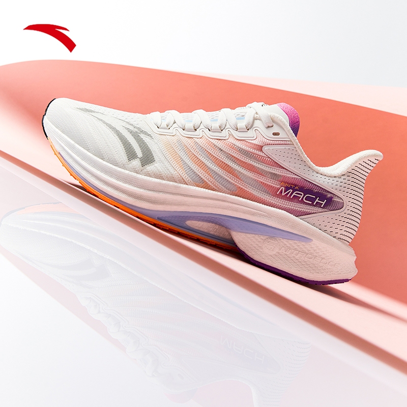 ANTA Mach 4 Sepatu Lari Wanita Sepatu Sneakers Sepatu Olahraga Running Shoes 1224A5583