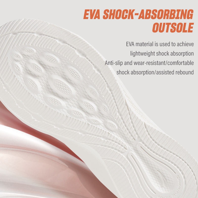 ANTA Sepatu Lari Wanita Path of Clouds Ringan Women Running Shoes 922525558F