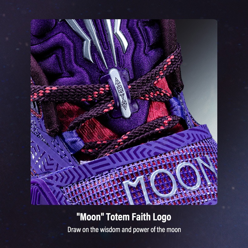 ANTA x Kyrie Irving KAI 1 SUN & MOON  Sepatu Basket Pria Anti-Selip Sepatu Sneakers Pria 1124D1113