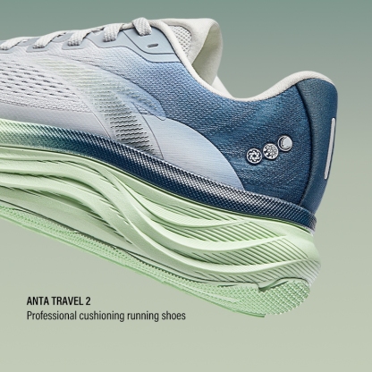 ANTA PG 7 Travel 2 Sepatu Lari Pria Sports Sneakers Men Running Shoes 2E Widefoot 1125B5546