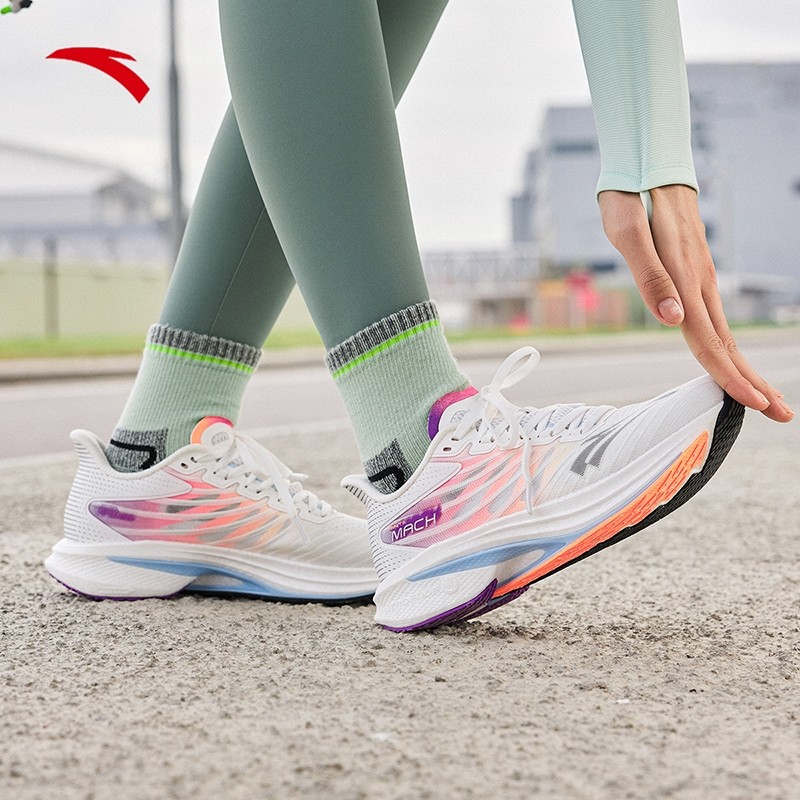 ANTA Mach 4 Sepatu Lari Wanita Sepatu Sneakers Sepatu Olahraga Running Shoes 1224A5583