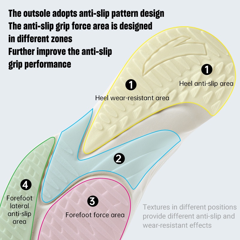 ANTA Sepatu Lari Pria Sepatu Olahragar Sepatu Sneakers Pria Men Running Shoes 912415522