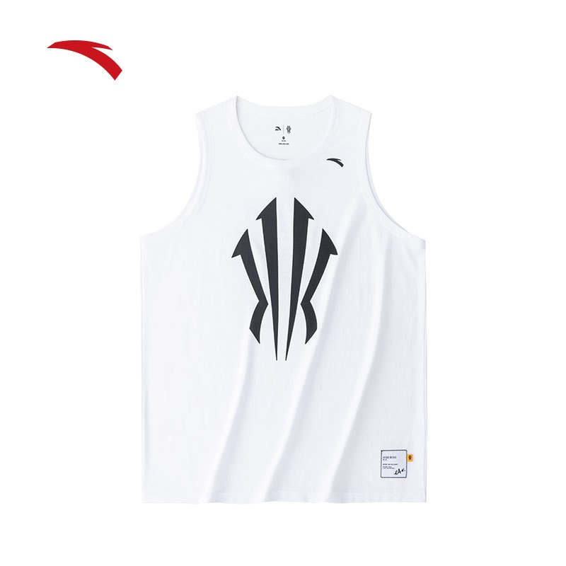 ANTA x Kyrie Irving Unisex Sports Knitted Basketball Vest Rompi Men Tops T-Shirts 1724E1118