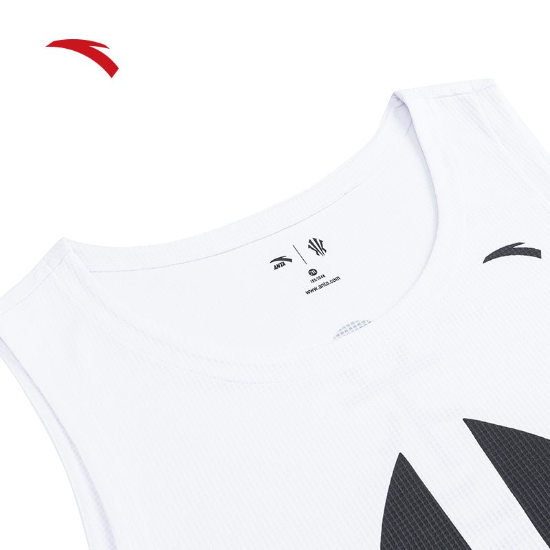 ANTA x Kyrie Irving Unisex Sports Knitted Basketball Vest Rompi Men Tops T-Shirts 1724E1118