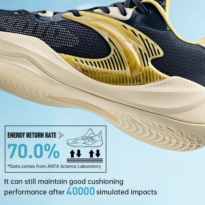 ANTA KT Light Cavalry 9 Sepatu Basket Pria Sports Sneakers Men Basketball Shoes 1124E1610