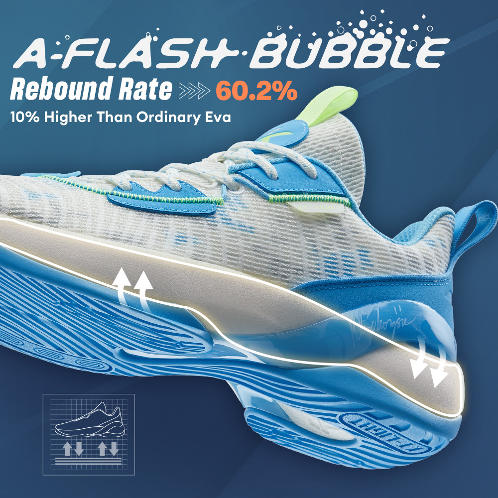 ANTA KT Light Cavalry 7 Sepatu Basket Pria Sepatu Sneakers Men Basketball Shoes 1124A1606