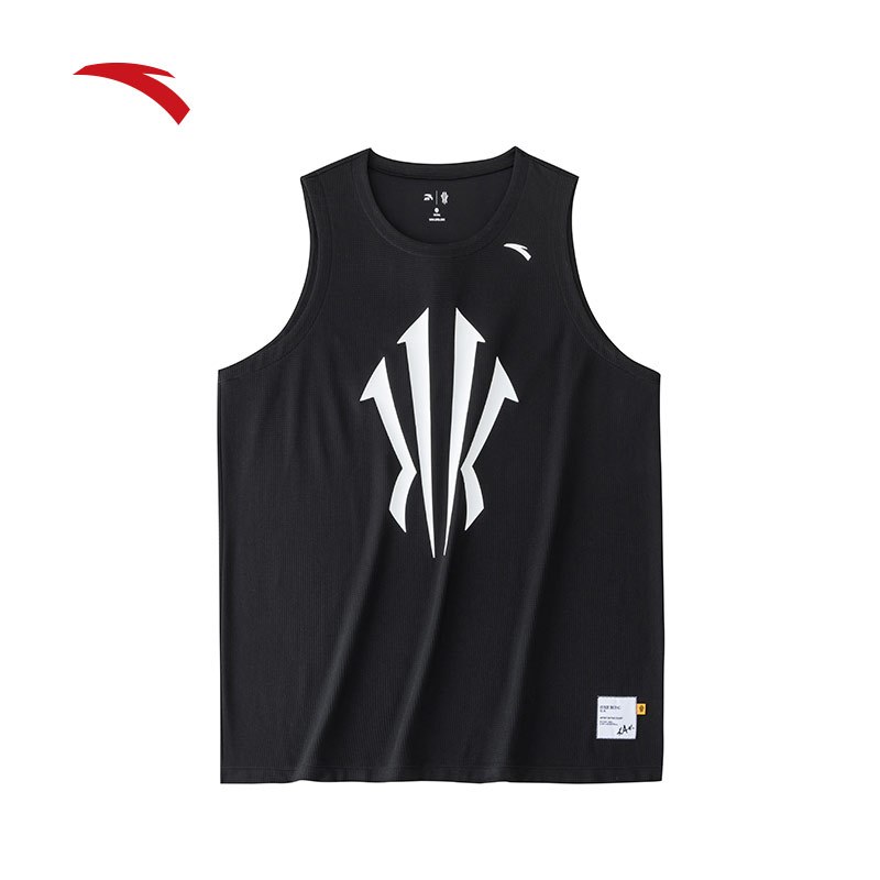 ANTA x Kyrie Irving Unisex Sports Knitted Basketball Vest Rompi Men Tops T-Shirts 1724E1118