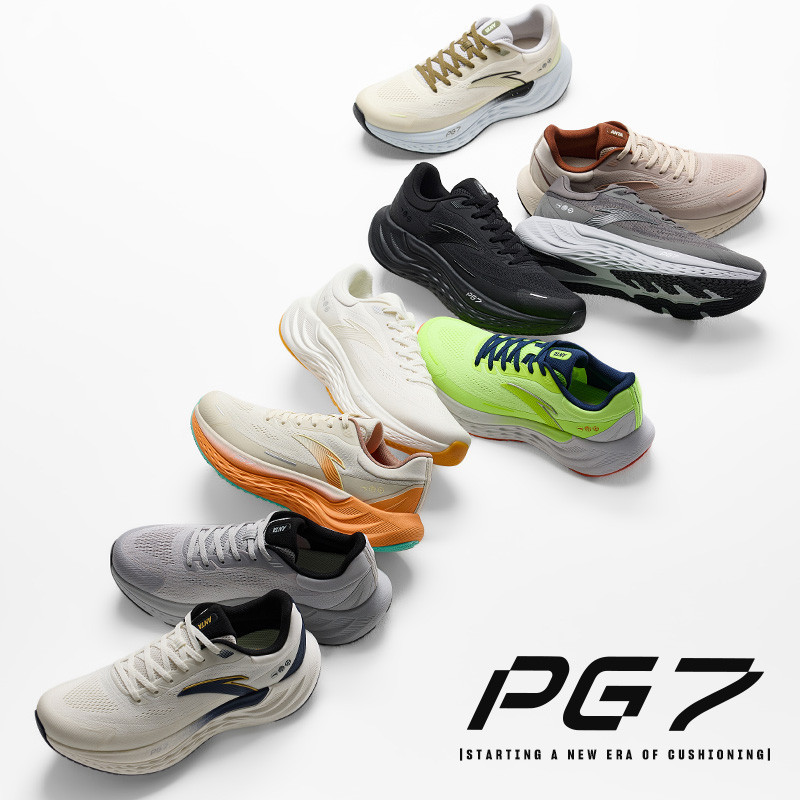 ANTA PG 7 Travel Sepatu Lari Pria Sepatu Sneaker Pria Sepatu Olahraga Running Shoes 112435546