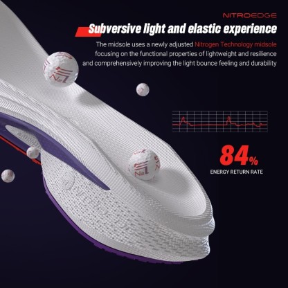 ANTA Mach 4 Sepatu Lari Pria Sepatu Running Pria Sepatu Sneakers1124A5583