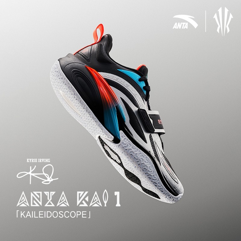 ANTA x Kyrie Irving KAI 1 Leidoscope Sepatu Basket Pria Sepatu Sneakers Pria 1124C1102S