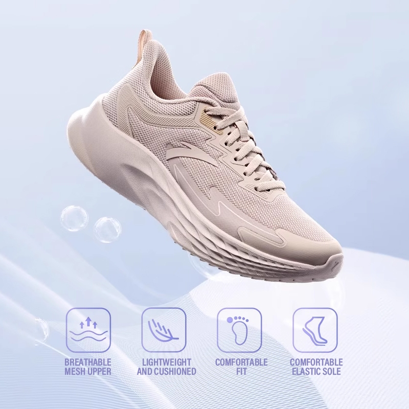 ANTA Sepatu Lari Wanita Sports Sneakers Women Running Shoess 9225B5571