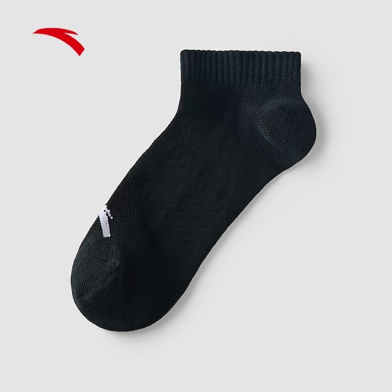 ANTA Unisex Sports Flat Crew Socks Running Socks 1925B7302
