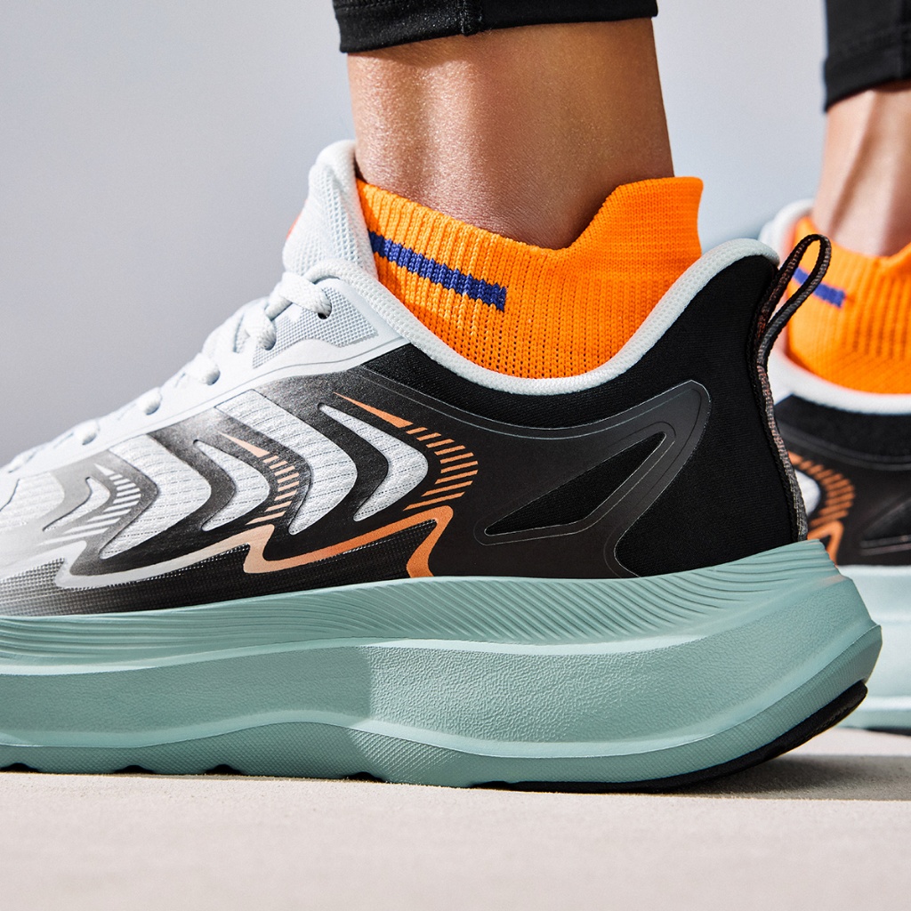 ANTA Sepatu Lari Pria Sepatu Sneakers Pria Anti-Slip Sepatu Olahraga