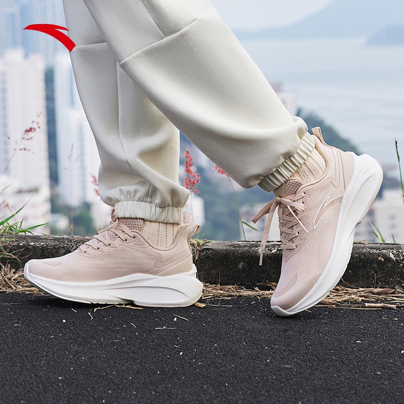 ANTA Sepatu Lari Wanita Path of Clouds Ringan Women Running Shoes