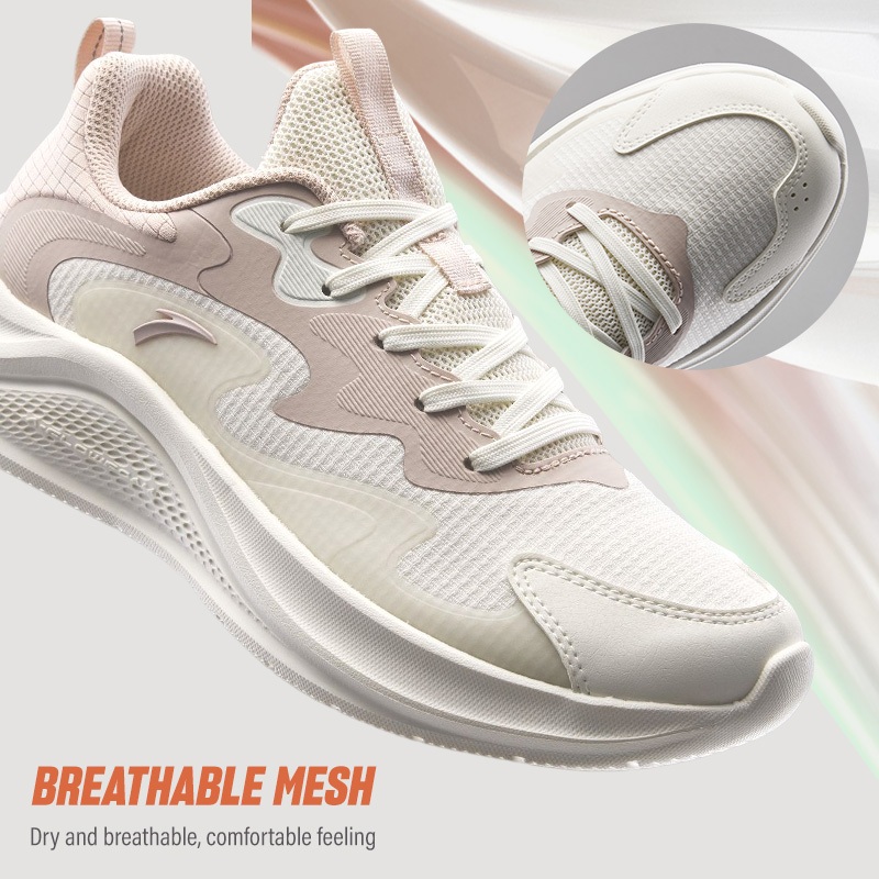 ANTA Sepatu Lari Wanita Path of Clouds Ringan Women Running Shoes 922525558F