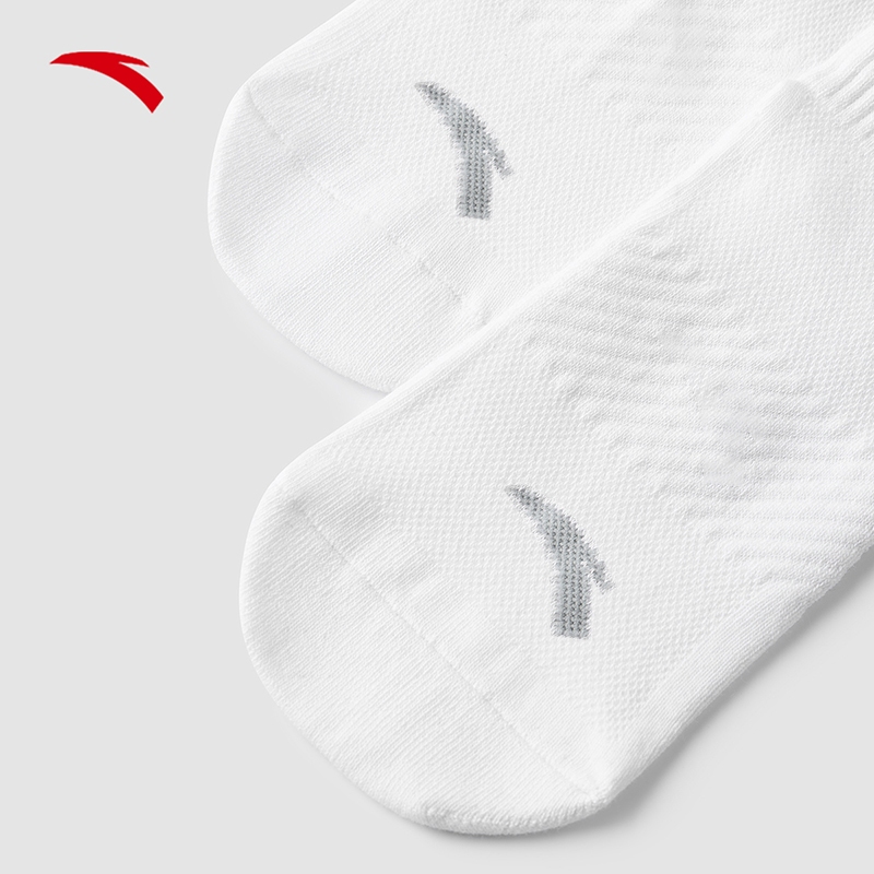 ANTA Unisex Sports Flat Crew Socks Running Socks 1925B7302
