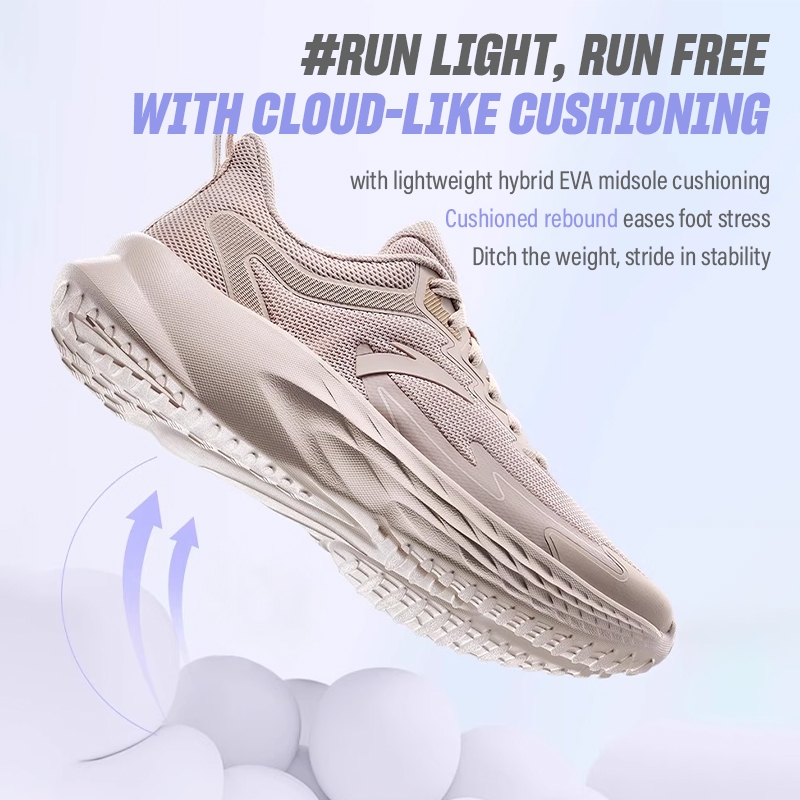 ANTA Sepatu Lari Wanita Sports Sneakers Women Running Shoess 9225B5571