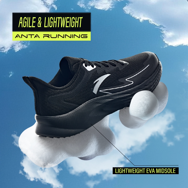 ANTA Sepatu Lari Pria Sports Sneakers Men Running Shoes 912525571