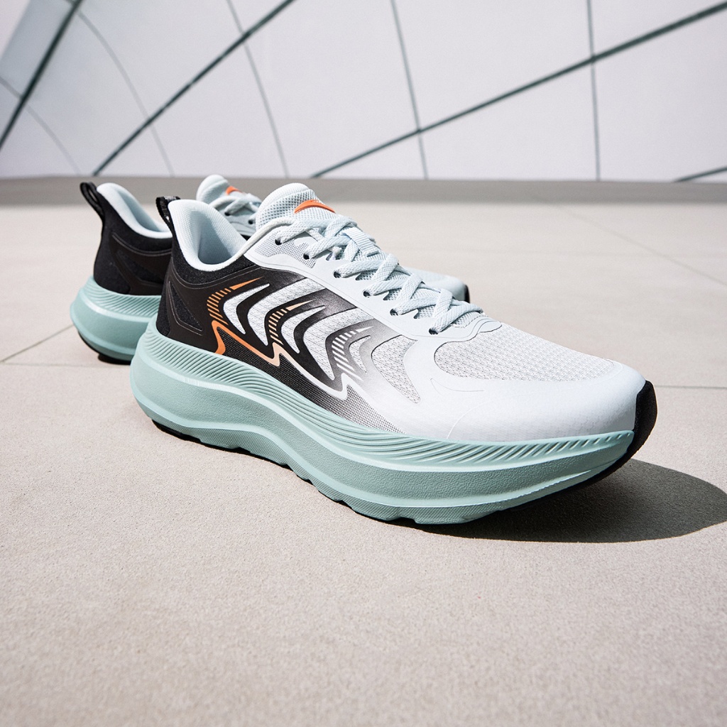 ANTA Sepatu Lari Pria Sepatu Sneakers Pria Anti-Slip Sepatu Olahraga