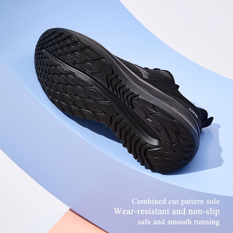 ANTA Sepatu Lari Wanita Path of Clouds Ringan Women Running Shoes 9224E5513