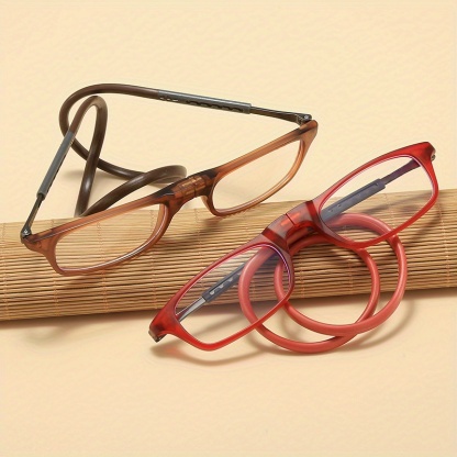 MAGNETIC NECK-HANGING SQUARE READING GLASSES
