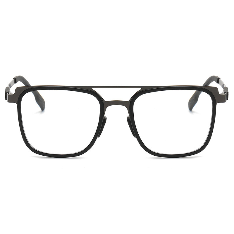 LARGE METAL FRAME PROGRESSIVE COLOR MULTI-FOCAL READING GLASSES