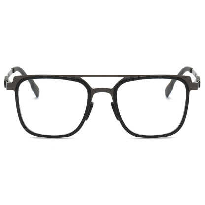 LARGE METAL FRAME PROGRESSIVE COLOR MULTI-FOCAL READING GLASSES