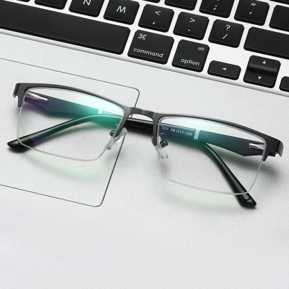 RETRO METAL SPRING BIFOCAL READING GLASSES