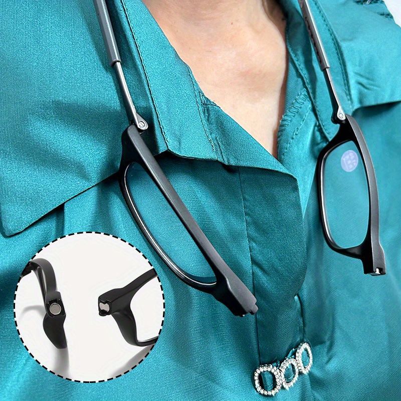 MAGNETIC NECK-HANGING SQUARE READING GLASSES